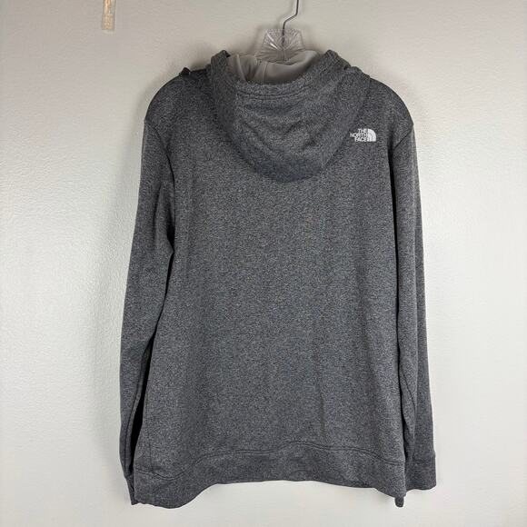 The North Face Mens Half Dome Grey Hoodie Size Large Sweatshirt Pullover - Picture 2 of 7